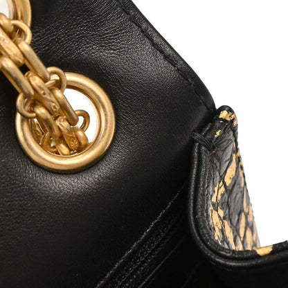 Chanel * 2019 Black Leather Mademoiselle Lock Shoulder Bag