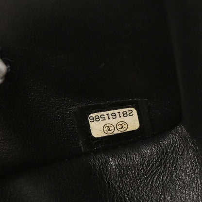 Chanel * 2019 Black Leather Mademoiselle Lock Shoulder Bag