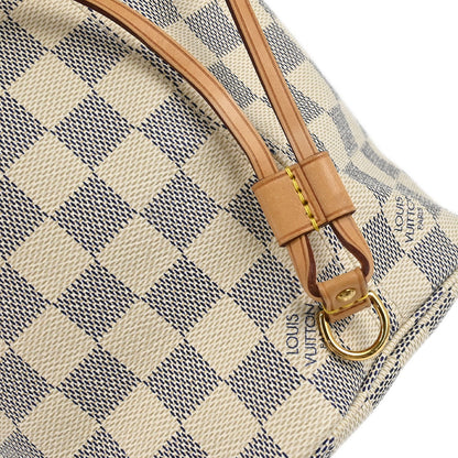Louis Vuitton 2010 Damier Azur Neverfull PM Tote Handbag N51110