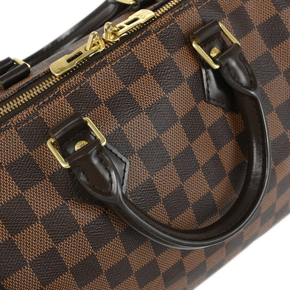 Louis Vuitton 2015 Damier Speedy Bandouliere 25 2way Shoulder Handbag N41181