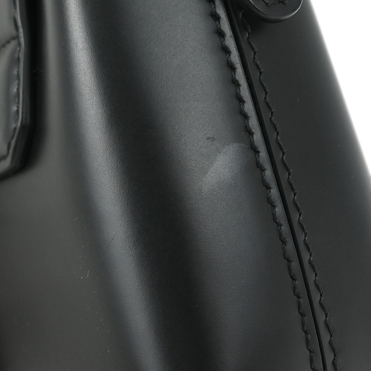 Salvatore Ferragamo Black Leather Gancini Handbag