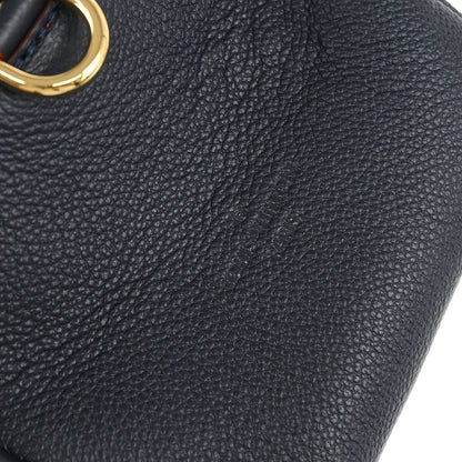 Louis Vuitton 2017 Navy Empreinte Ponthieu PM 2way Shoulder Handbag M43721