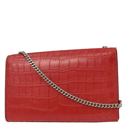 Saint Laurent * Red Leather Kate Shoulder Bag