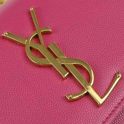 Saint Laurent Pink Leather Kate Shoulder Bag