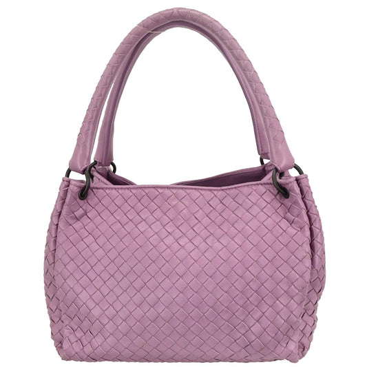 Bottega Veneta Pink Intrecciato Tote Handbag