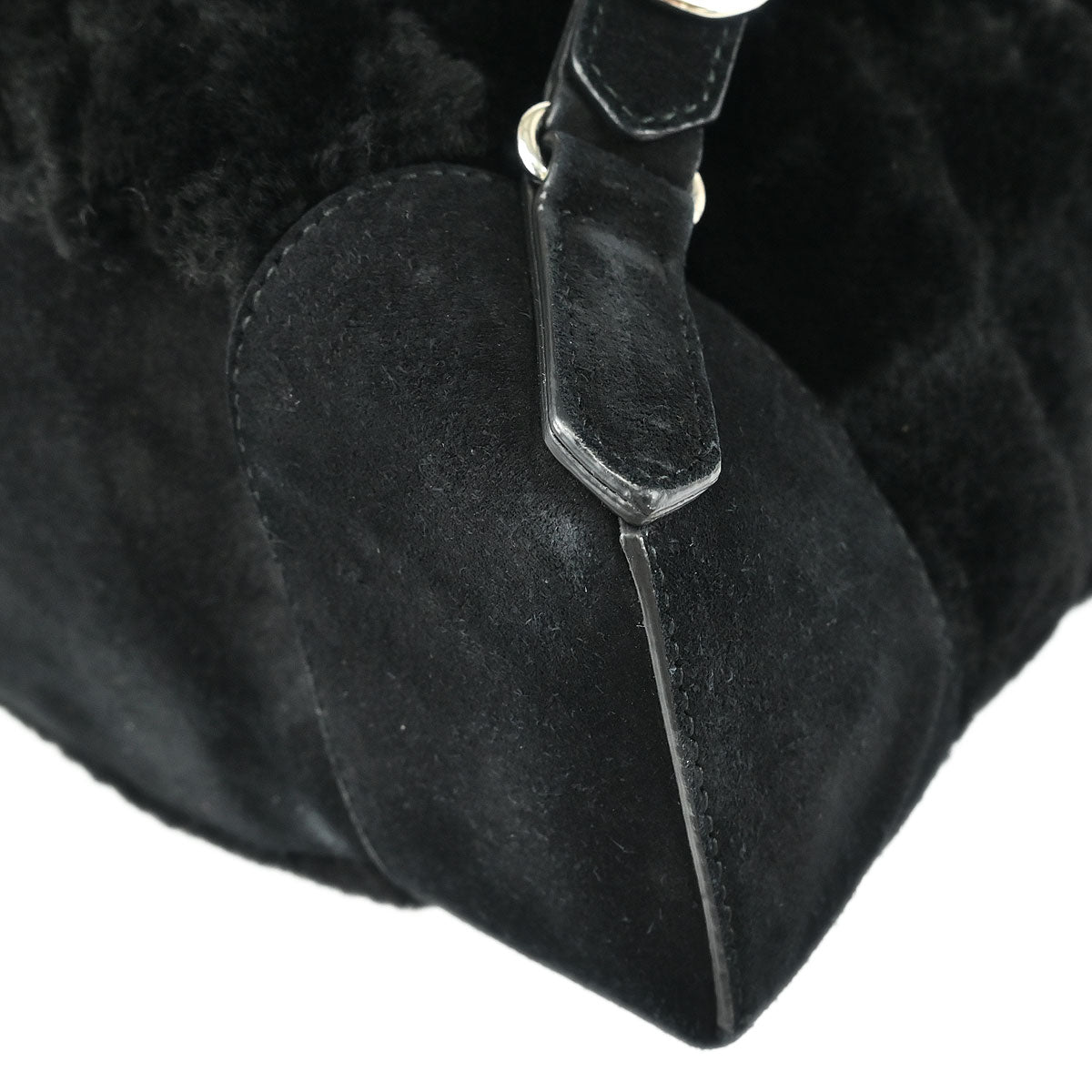 Balenciaga Black Suede Traveler Backpack