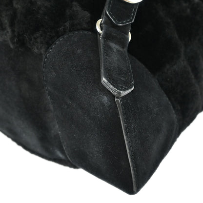 Balenciaga Black Suede Traveler Backpack