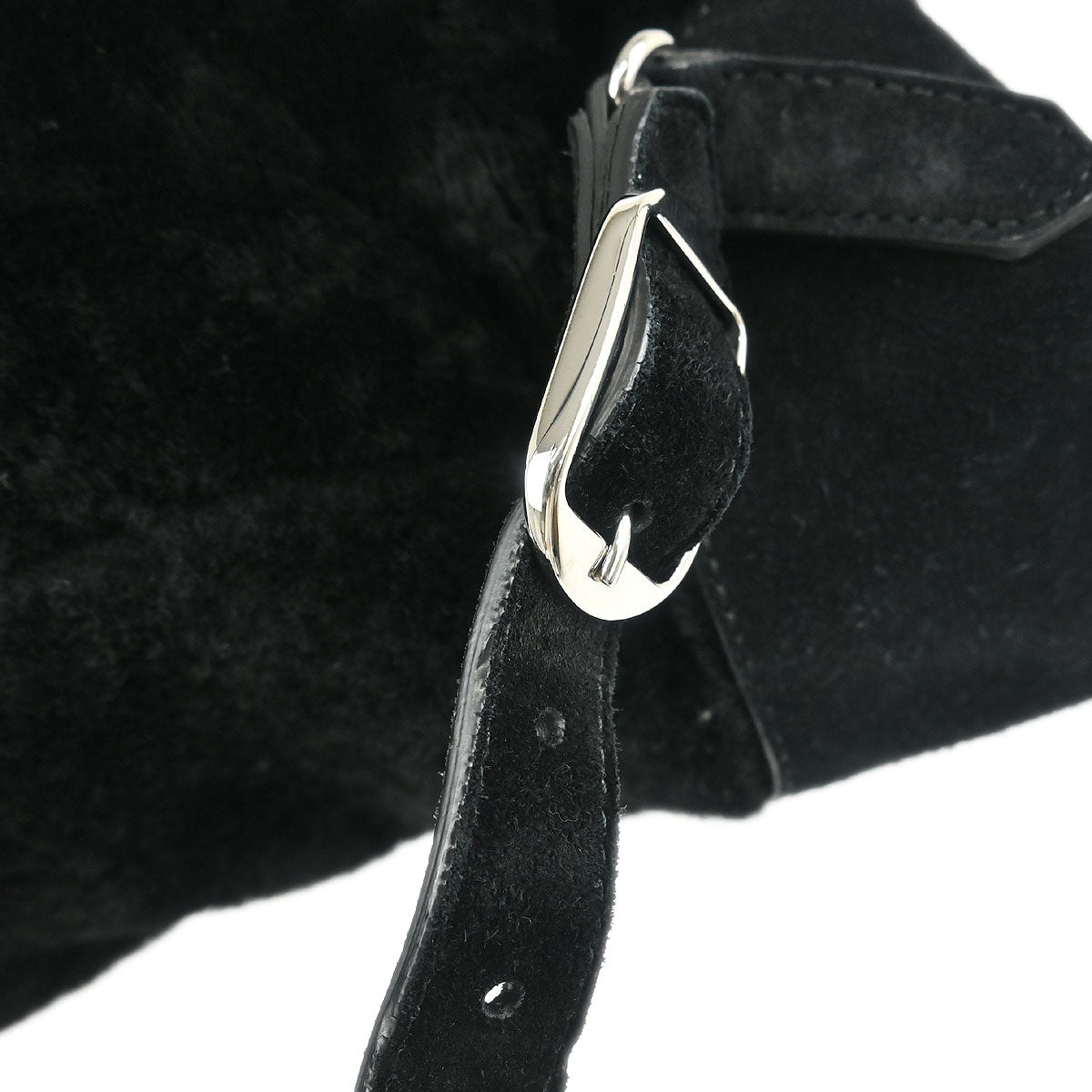 Balenciaga Black Suede Traveler Backpack