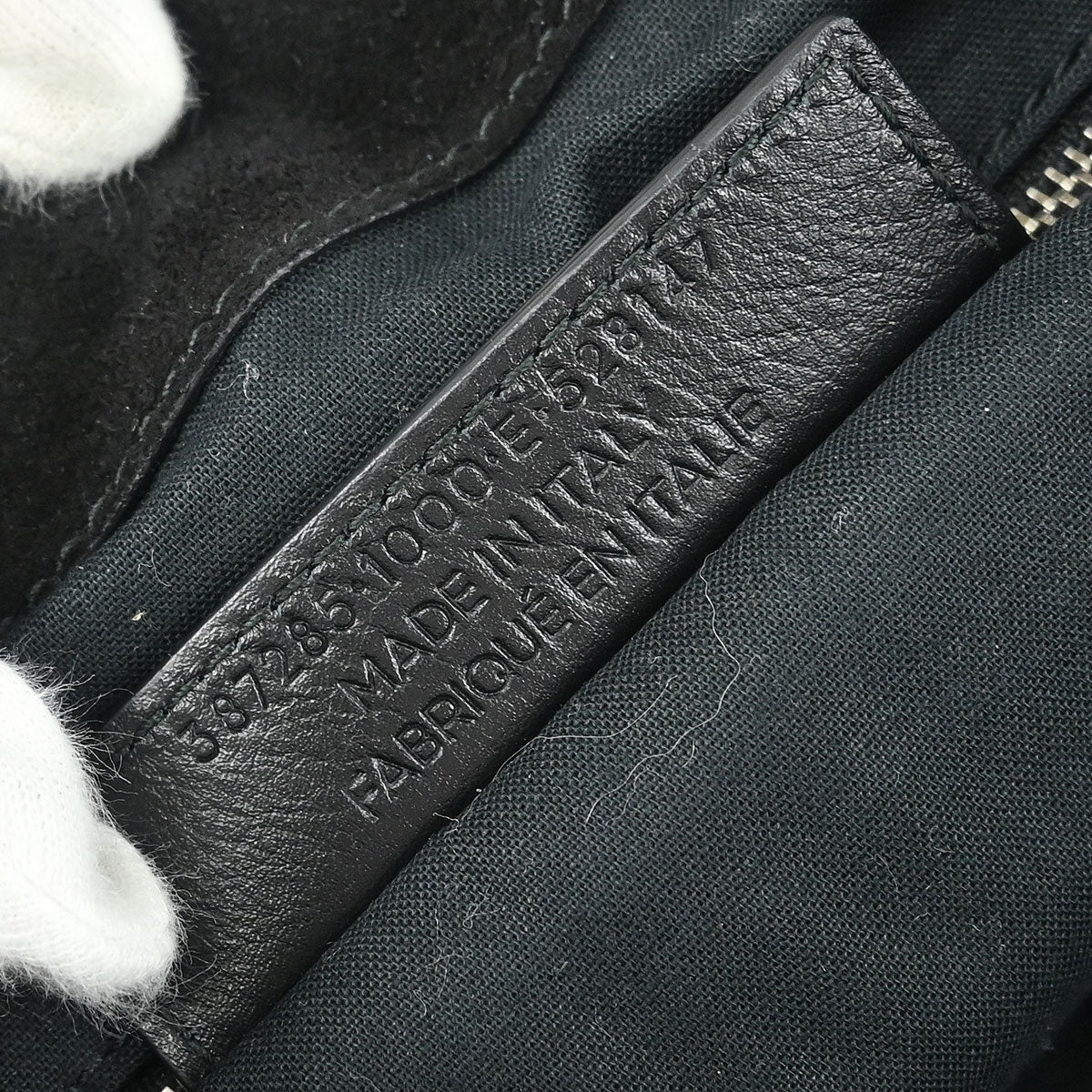 Balenciaga Black Suede Traveler Backpack