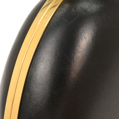 Saint Laurent Black Leather Love Box Shoulder Bag