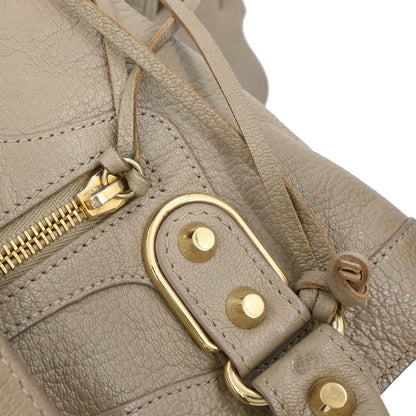 Balenciaga Beige Leather The Town 2way Shoulder Handbag