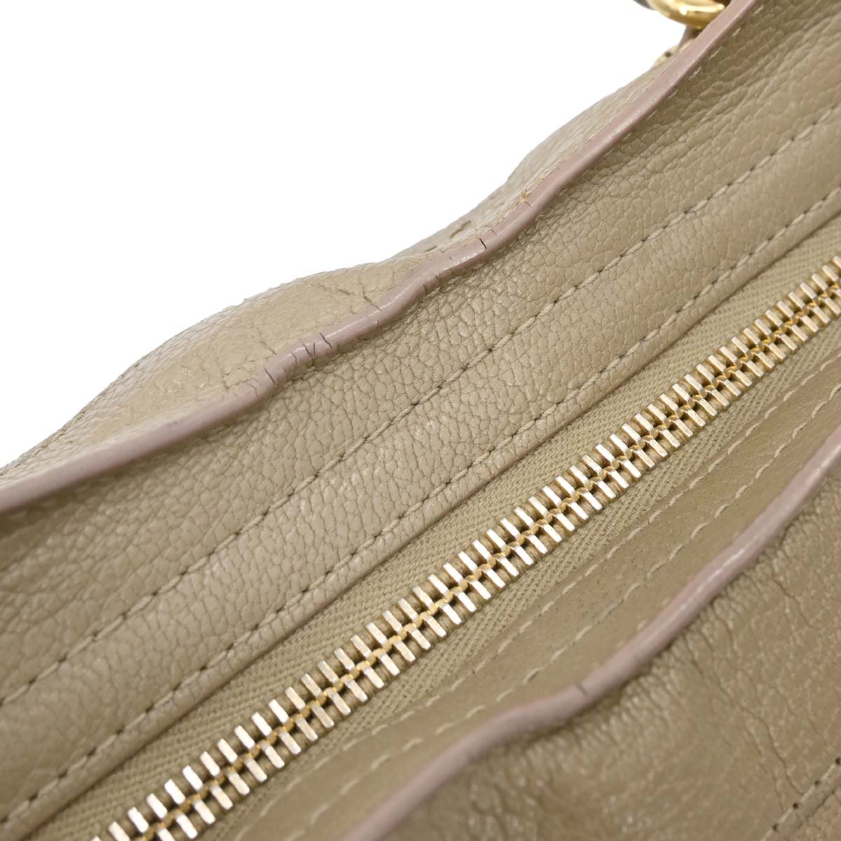 Balenciaga Beige Leather The Town 2way Shoulder Handbag