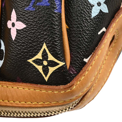 Louis Vuitton 2010 Black Multicolor Courtney MM Handbag M45642