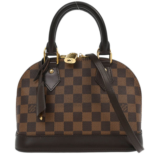 Louis Vuitton 2014 Damier Alma BB 2way Shoulder Handbag N41221
