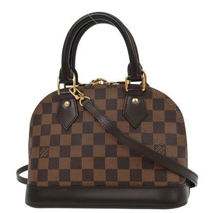 Louis Vuitton 2014 Damier Alma BB 2way Shoulder Handbag N41221