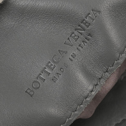 Bottega Veneta Gray Intrecciato Crossbody Shoulder Bag