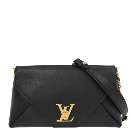 Louis Vuitton 2017 Black Leather Love Note Shoulder Bag M54500