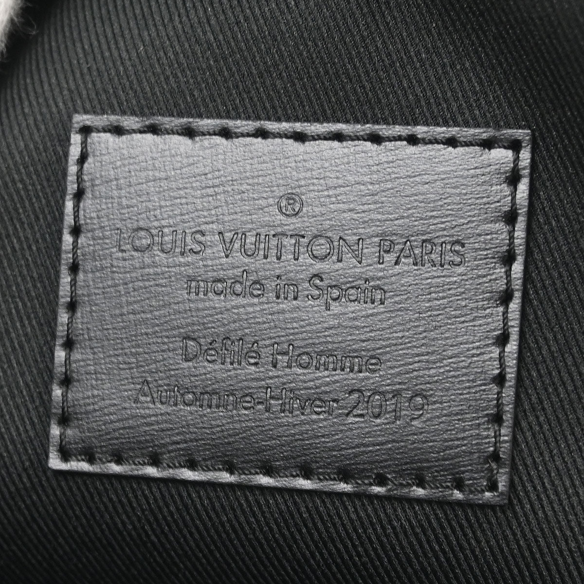 Louis Vuitton 2019 Black Danube Messenger Shoulder Bag M53975