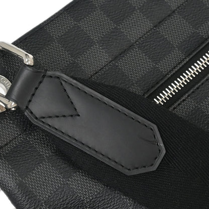 Louis Vuitton 2016 Damier Graphite Hunter Shoulder Bag N41656