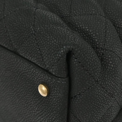 Chanel 2012-2013 Black Caviar 2way Shoulder Handbag