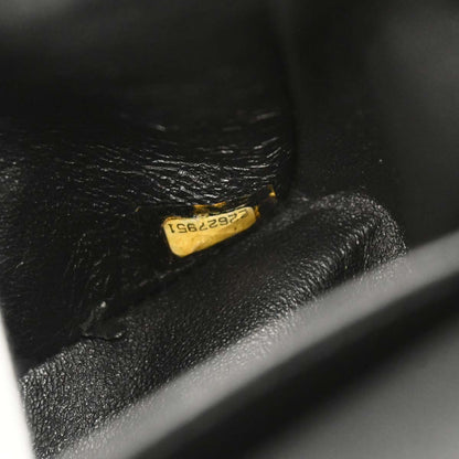 Chanel 2016-2017 Black Satin Airline Medium Classic Double Flap Shoulder Bag