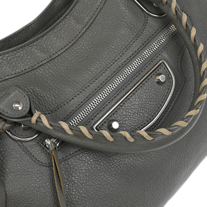 Balenciaga Gray Medium The City 2way Shoulder Handbag