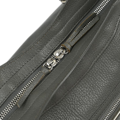 Balenciaga Gray Medium The City 2way Shoulder Handbag