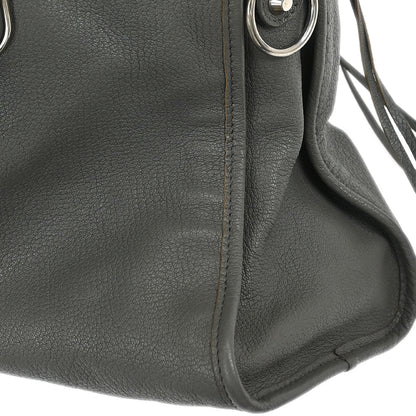 Balenciaga Gray Medium The City 2way Shoulder Handbag