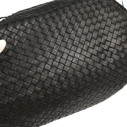 Bottega Veneta Black Intrecciato Tote Handbag