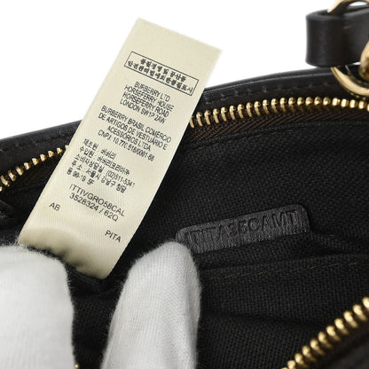 Burberry Beige PVC House Check Handbag