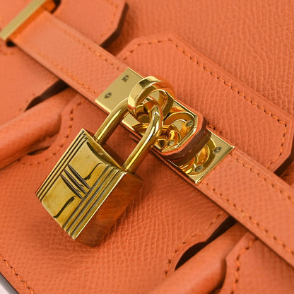 Hermes 2012 Mango Epsom Birkin 25 Handbag