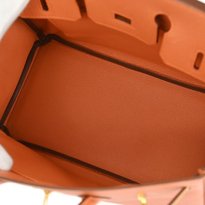 Hermes 2012 Mango Epsom Birkin 25 Handbag