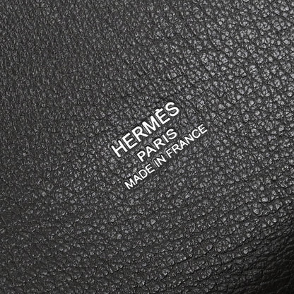 Hermes 2010 Ebene Taurillon Clemence Jypsiere 28 Shoulder Bag