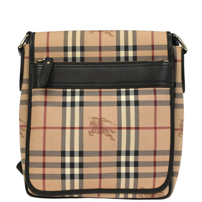 Burberry Beige House Check Shoulder Bag