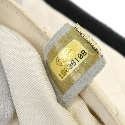 Chanel 2013-2014 White Lambskin Hula Hoop Medium Handbag