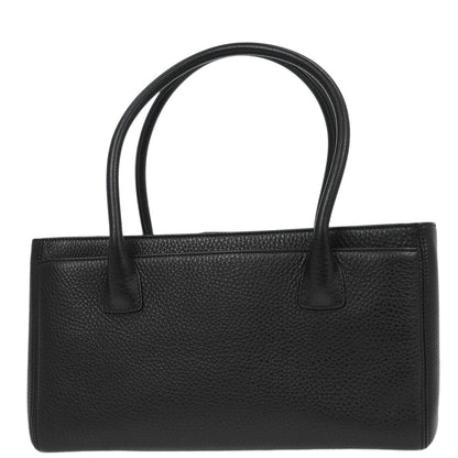 Chanel Black Deerskin Executive Cerf Tote Handbag