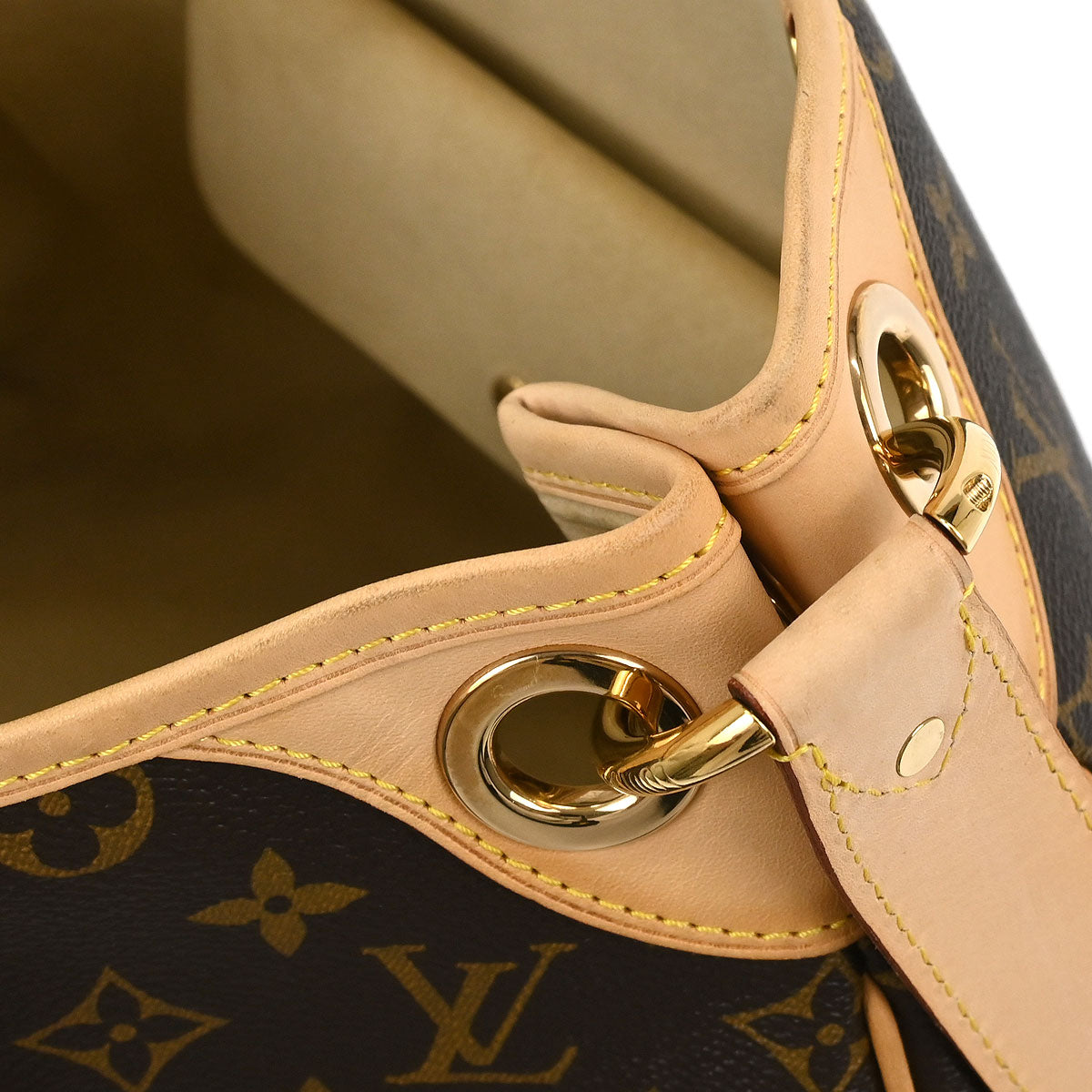 Louis Vuitton 2010 Monogram Galliera PM Shoulder Bag M56382