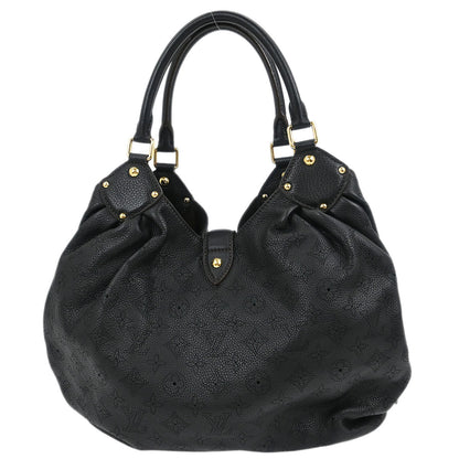 Louis Vuitton 2011 Black Mahina L Hobo Handbag M95765