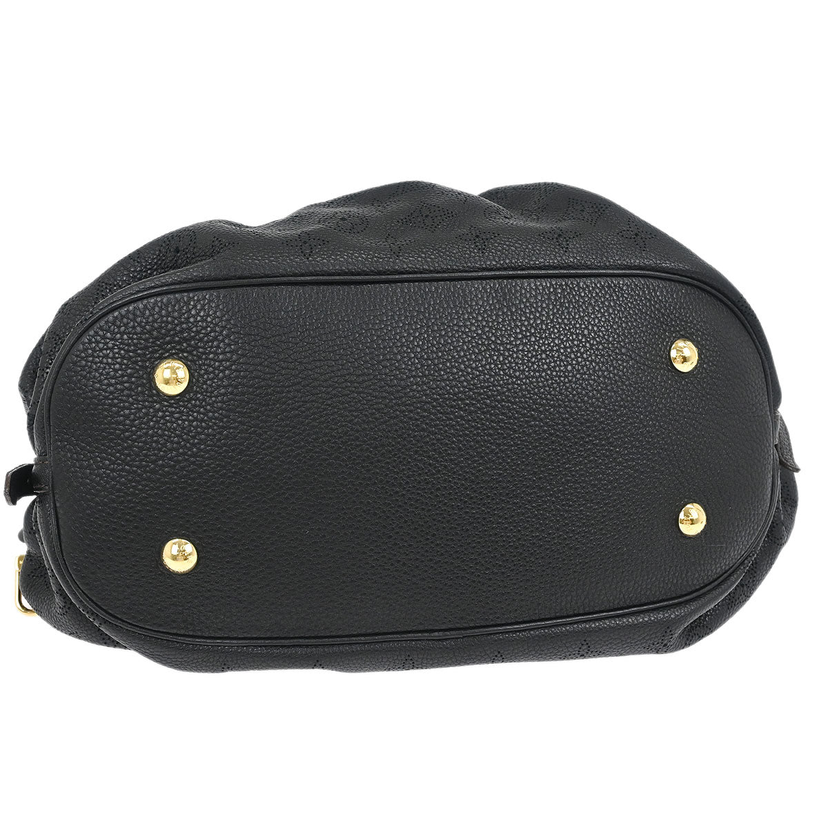 Louis Vuitton 2011 Black Mahina L Hobo Handbag M95765