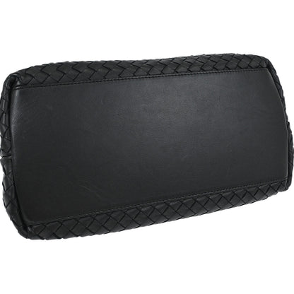 Bottega Veneta Black Intrecciato 2way Shoulder Handbag