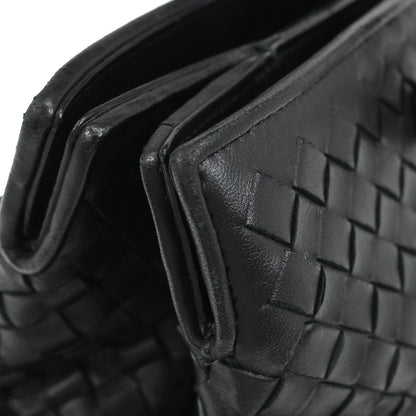 Bottega Veneta Black Intrecciato 2way Shoulder Handbag