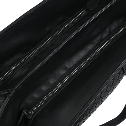 Bottega Veneta Black Intrecciato 2way Shoulder Handbag