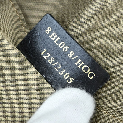 Fendi Black Canvas Zucchino Floral Forever Handbag