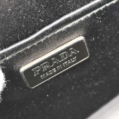 Prada Gold Sequins Satin Shoulder Bag