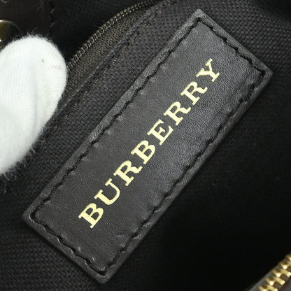 Burberry Beige PVC House Check Hobo Handbag
