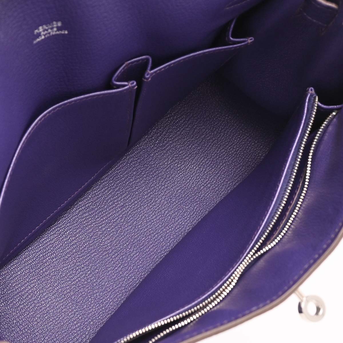 Hermes 2010 Iris Taurillon Clemence Jypsiere 28 Shoulder Bag