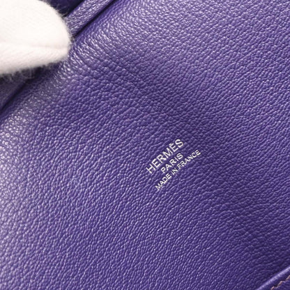 Hermes 2010 Iris Taurillon Clemence Jypsiere 28 Shoulder Bag