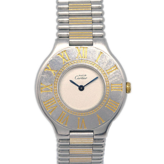 Cartier Must 21 Quartz Watch SS