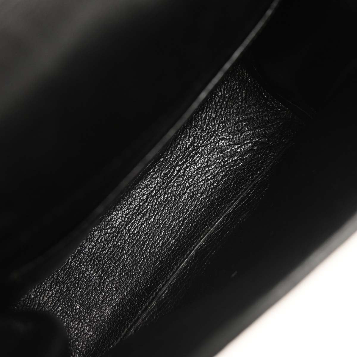 Hermes 1997 Black Box Calf Kelly A Dos PM Backpack