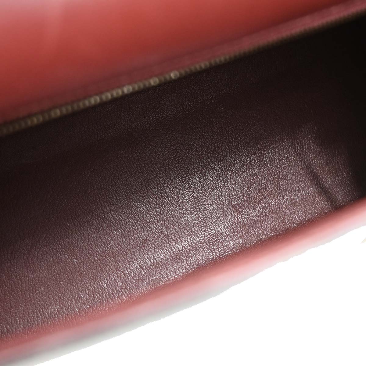 Hermes 1994 Black Rouge H Box Calf Kelly 28 Sellier 2way Shoulder Handbag